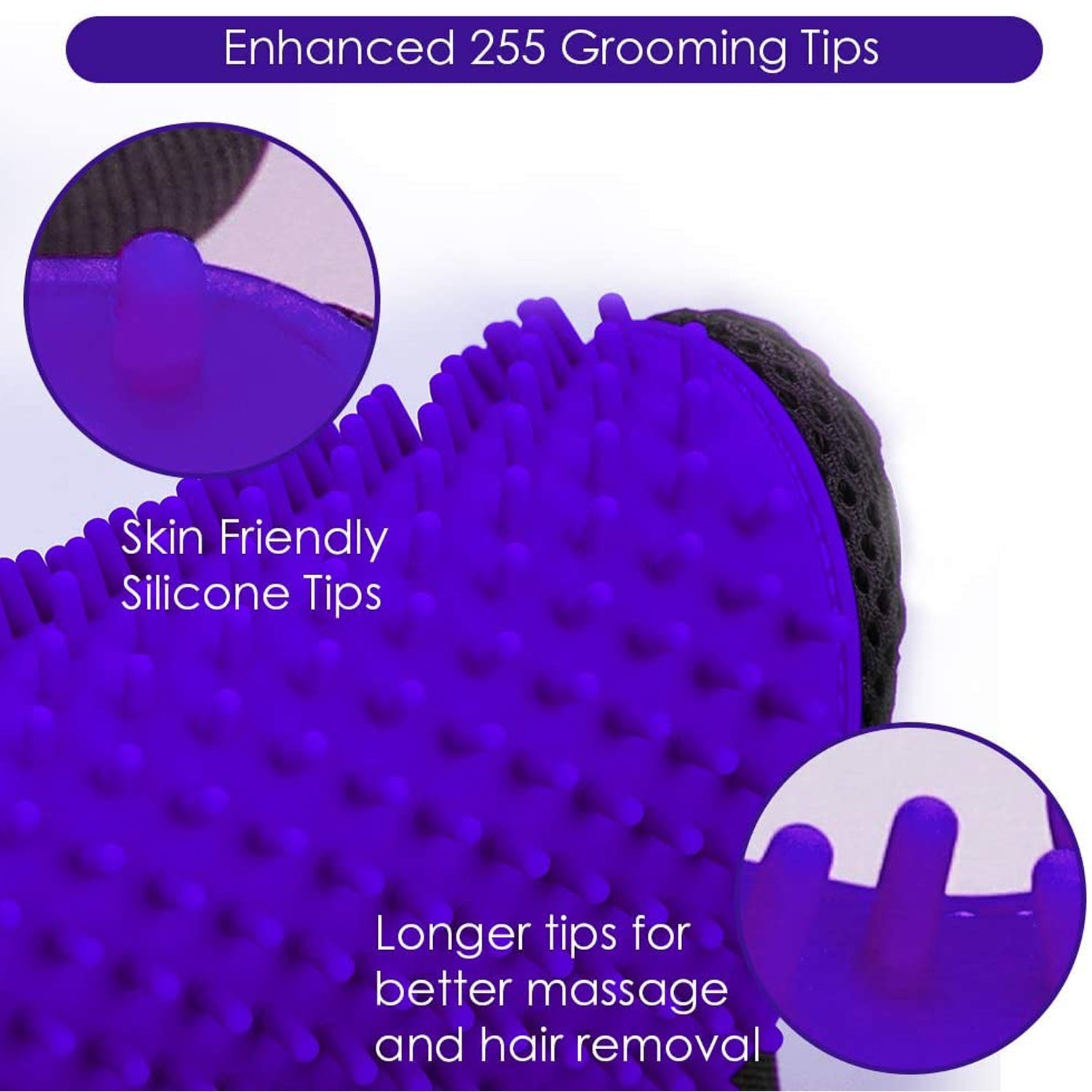 Purple cleaning brush for household Purple cleaning brush for household